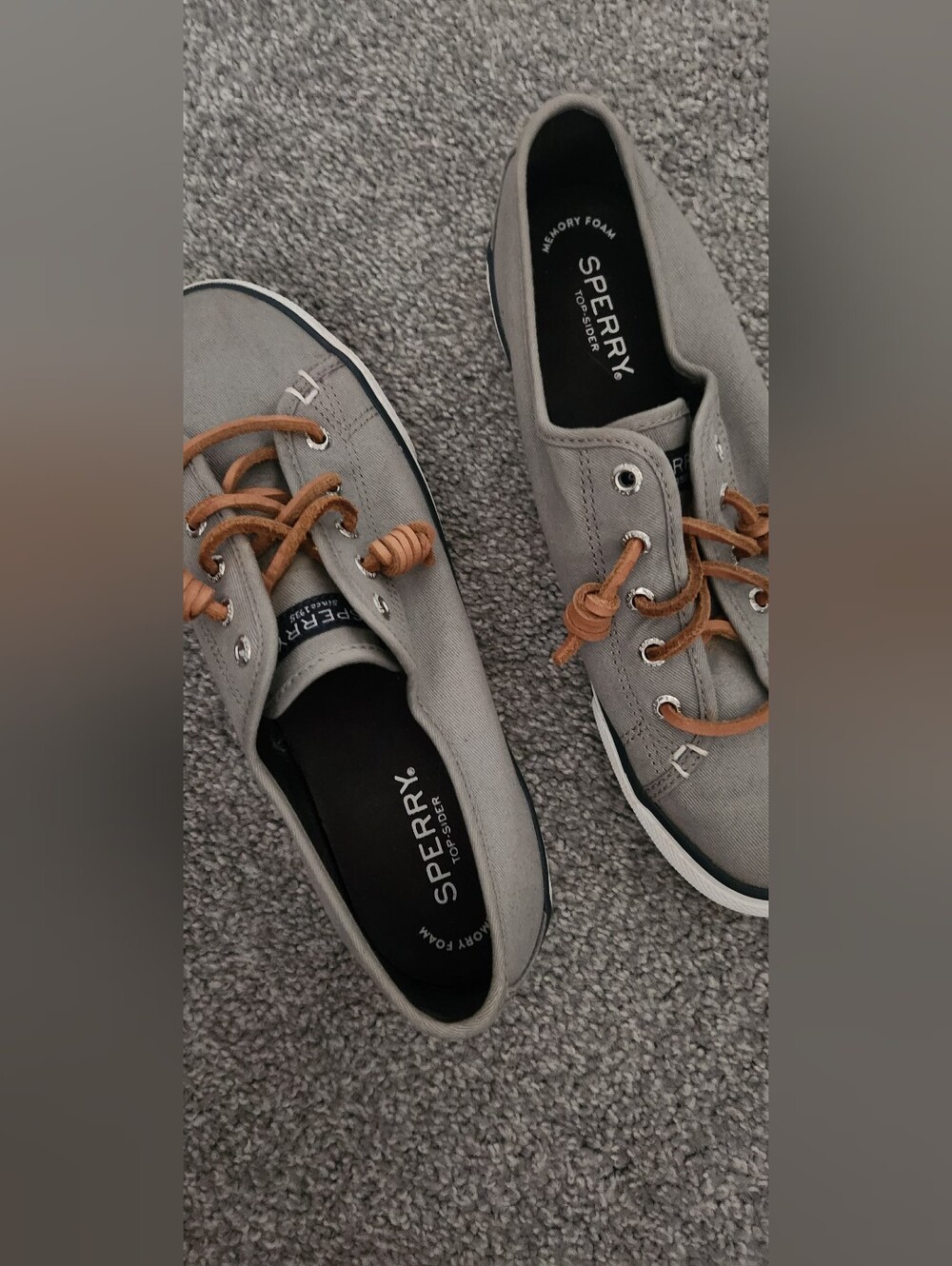 Sperry Size 8 Canvas Boat Shoes